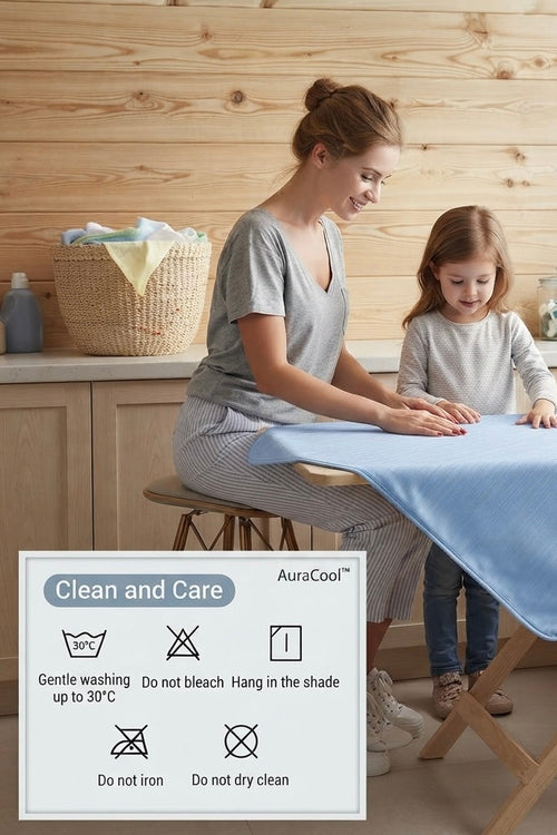 NightRest Cooling Blanket | Breathable Cooling Fiber Throw